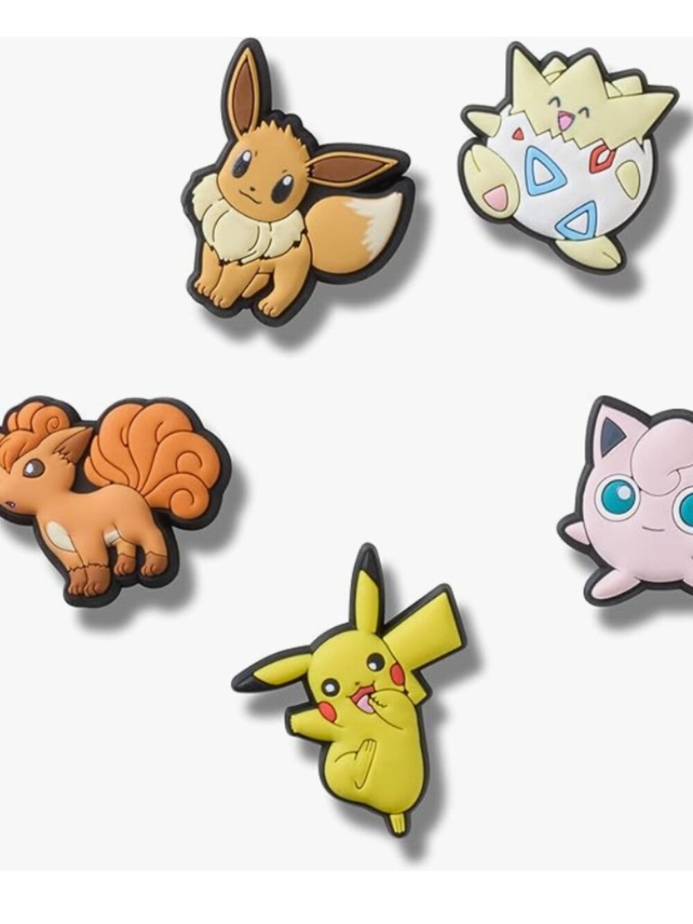 Pokmon Shoe Charm Packs 5pcs View 2